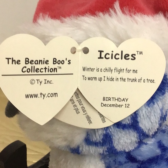 ICICLES BEANIE BABY FROM 2014 - Picture 6 of 9
